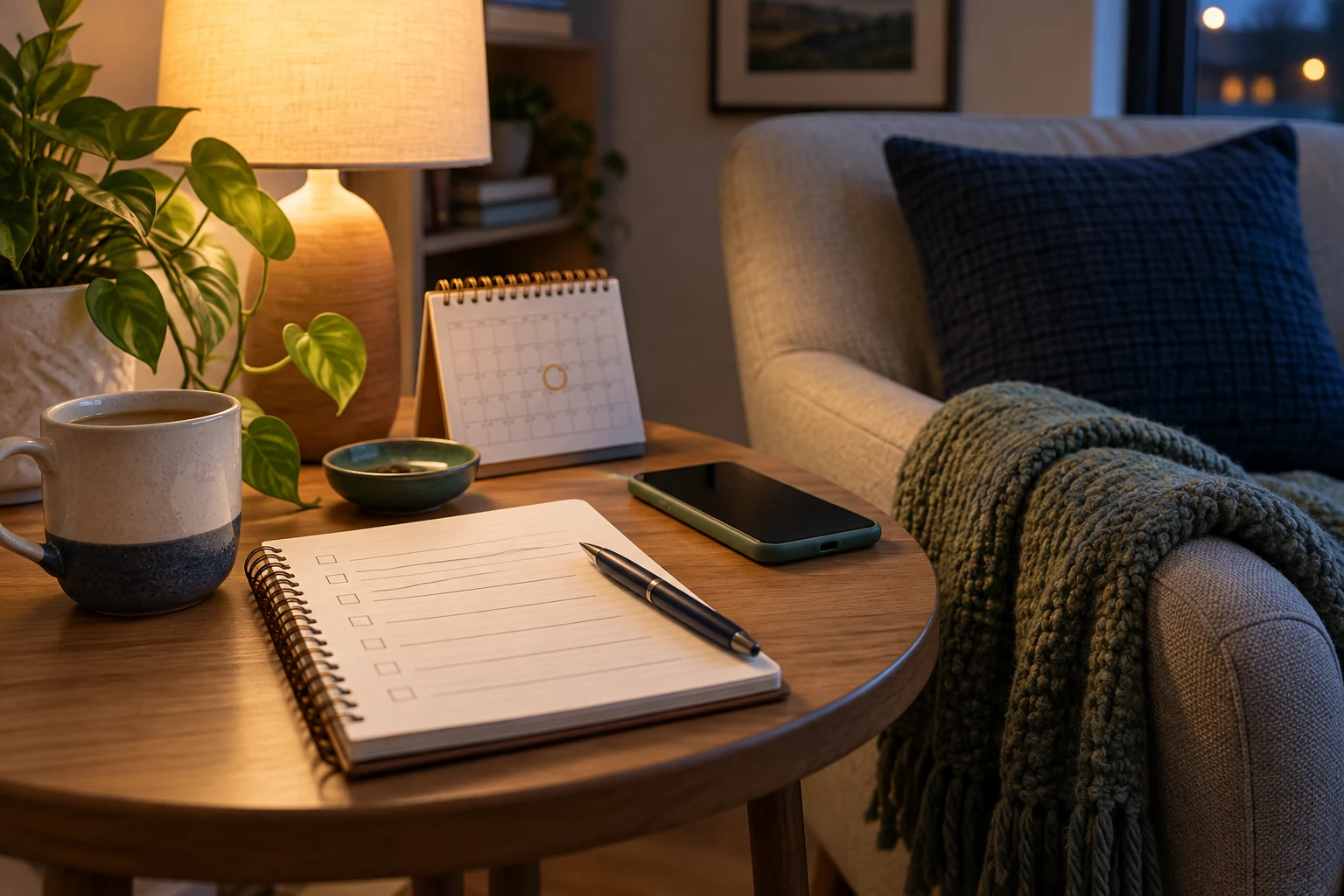Reflective mental health notes